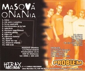 Masová Onania / Problem   (CD-R) - 2