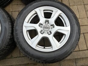 4x alu disky 5x112 R16, letní pneu - 2