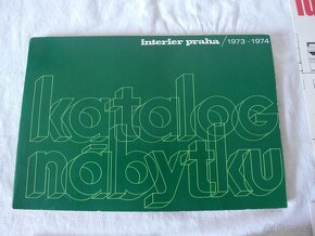 4x Katalogy a prosp. nábytku Interier Praha 71 -74 - 2