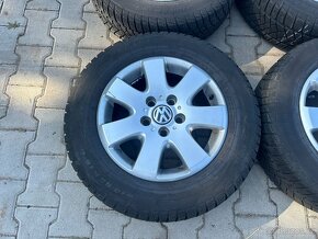 4x al kola 5x120 orig. + pneu zimní 215/65 R16C - 2