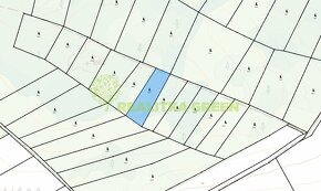 Prodej lesních pozemků k.ú. Radkovice u Budče, CP 2.910 m2 - 2