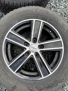 Alu sada zimních kol Dezent 5x130, 255/60r17 Nokian - 2