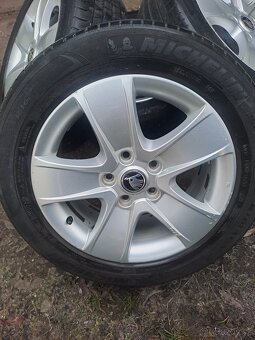 Alu kola 5x112 Škoda Octavia II 205/55 R16 - 2