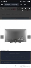 Televize LG 55UK7550MLA stáří 6let - 2