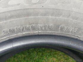 Sada 4x letni pneumatiky Bridgestone 205/60/R16 - 2