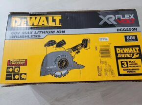 Dewalt DCG200N 60V MAX FLEXVOLT XR BL nabíjecí drážka Nové - 2