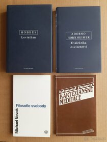 Filosofie Hobbes, Ricoeur, Sokol, Adorno, Jünger, Deleuze - 2