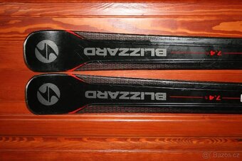 lyže Blizzard 7,4 180 cm , drevo , titan - 2