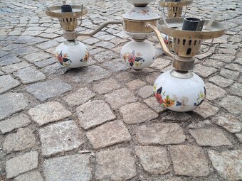 Starý porcelánový lustr - 2