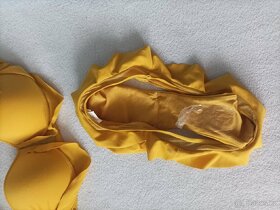 Nové horcicove žluté plavky bikiny z Malty - 2