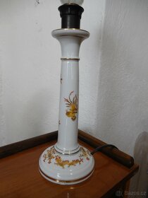 Lampa Míšeň porcelán - 2