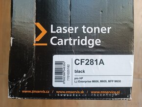 Kompatibilní toner HP CF281A, LaserJet Enterprise Flow M630z - 2