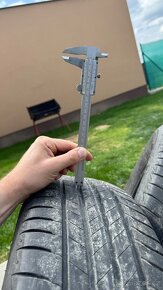 4x LETNÍ BRIDGESTONE TURANZA T005,255/65, R 17, vzorek 5-6mm - 2