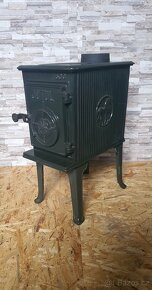 Litinová kamna Jotul F 600 N zelený smalt - 2