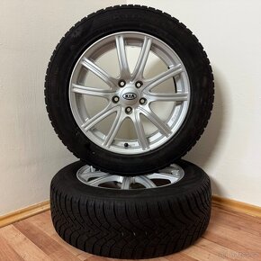 KIA SPORTAGE 5x114,3 R17 ET41+ZIMNÍ 215/60R17 6/4m - 2