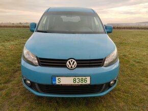 Vw Caddy maxi life 2,0tdi,103kw,7 míst,long verze ,dsg,servi - 2