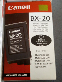 Inkoustová cartridge Canon BX-20, černá, originál - 6 kusů - 2