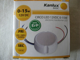 LED trafo 220-12V, 15W - 2