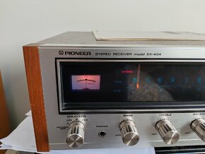 Vintage receiver PIONEER SX-434, VČETNĚ MANUÁLŮ - 2