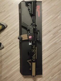 Airsoftová M41 VLTOR SAI 16,5  Celokov+ upgrade - 2