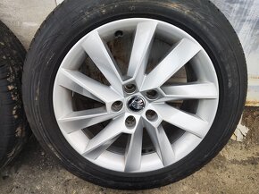 17"letní alu sada Stratos 5x112 origo Superb 3 Passat B8 3G - 2