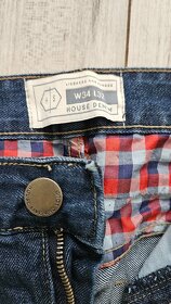 Nové rifle zn. House Denim vel. 34/32 - 2