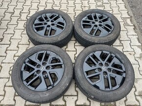 4x al kola 5x114.3 + pneu zimní 215/60 R17C - 2