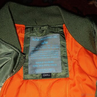 Dámský kabát alpha industries vel.s - 2