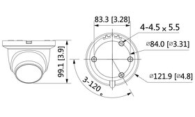 2MPx IP kamera Dahua IPC-HDW2231TM-AS-0280B-S2 - 2