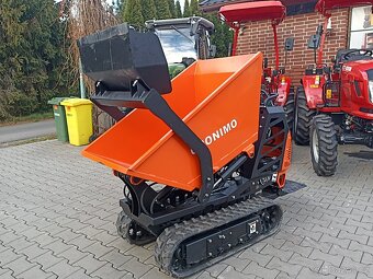 Pásový dumper, pásové nakladač se lžíci CR60 samonakládací - 2