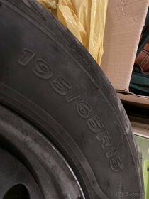 letní kola 195/65 R15 91H komplet s disky 5.5J15ET47 - 2