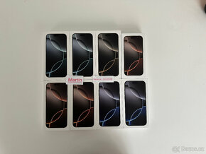 iPhone 16 Pro Max 256GB černý titan,nerozbalený,záruka 2roky - 2