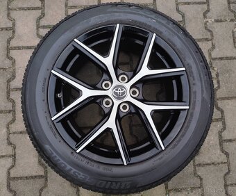 Alu kola originál Toyota RAV4 5x114,3 R18 KRÁSNÁ SADA - 2