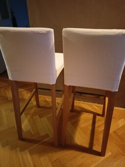 2x barové židle IKEA Henriksdal - 2