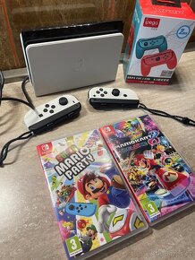 Nintendo switch (OLED MODEL) white - 2