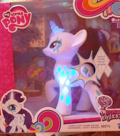 Hasbro My little Ponny Rarity svítící s hřebínkem - 2