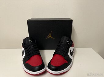 Nike Air Jordan 1 Low Bred Toe vel.44/28cm - 2