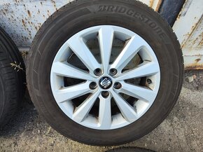 15"letní alu sada 5x100 origo Seat Ibiza 5 Fabia 4 Polo 6 - 2