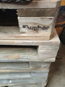 Dřevěné palety Weber - 2