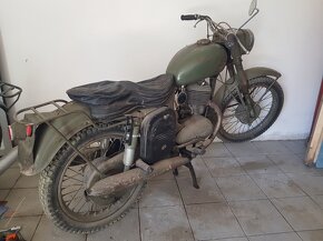 Jawa 250 švéd Libeňák typ 553 s TP - 2