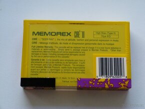 audio kazeta MEMOREX CIRÉ II 90 - 2