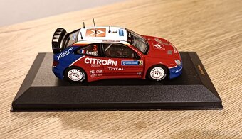 Rally modely Citroen Loeb 1:43 xsara - 2