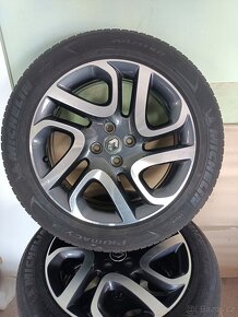 Alu kola Renault 6.5" x 17" 4x100 ET40-letni pneu - 2