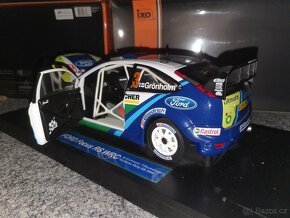 Ford Focus wrc 1:18 rally M. Gronholm tovarni team ford - 2