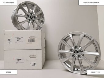 Vw Passat, Škoda Superb alu disky R17 5x112 ET40 1254 - 2