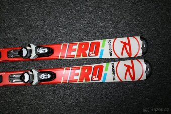 lyže Rossignol hero 130 cm , lyžiarky - 2