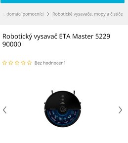 Robotický vysavač - 2