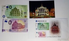 Memo Euro + 0 EURO DIVADLO KOSICE stejne cisla limitovana ed - 2