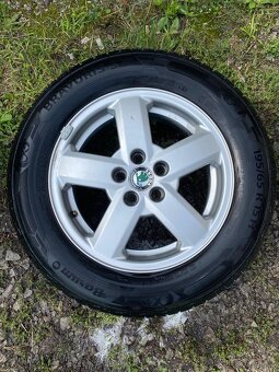 Alu kola 5x100 Octavia,Fabia,Roomster,Rapid 195/65 R15 - 2