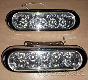 Světla pro denní svícení DRL-2x5 LED.12/24V. - 2